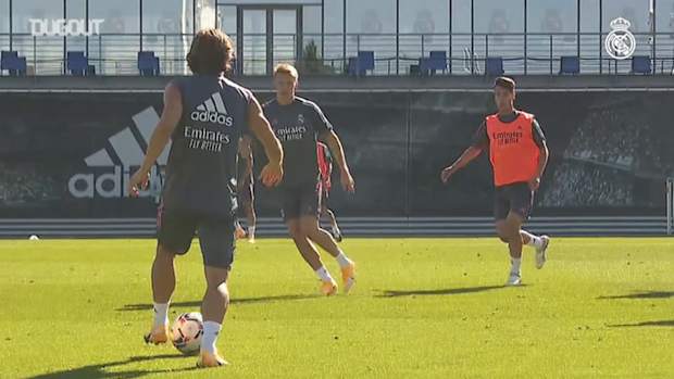 Intense third training session of the week